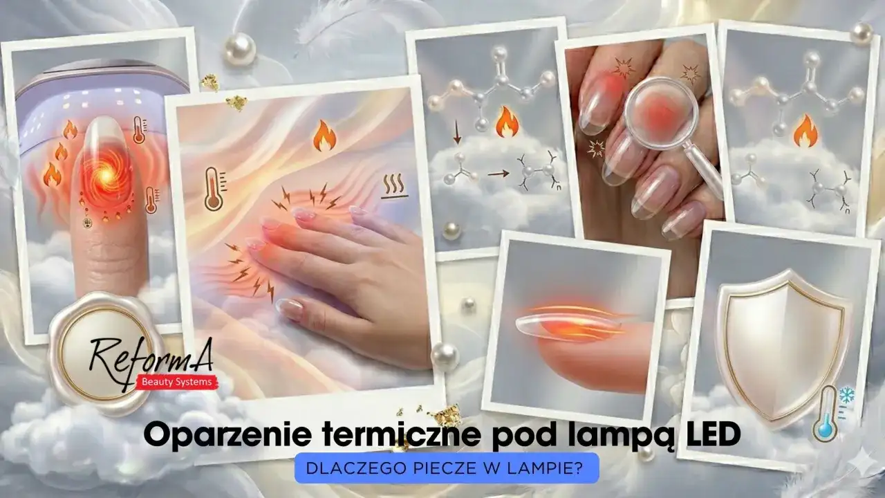 Pieczenie żelu w lampie - Dlaczego i jak temu zapobiec?